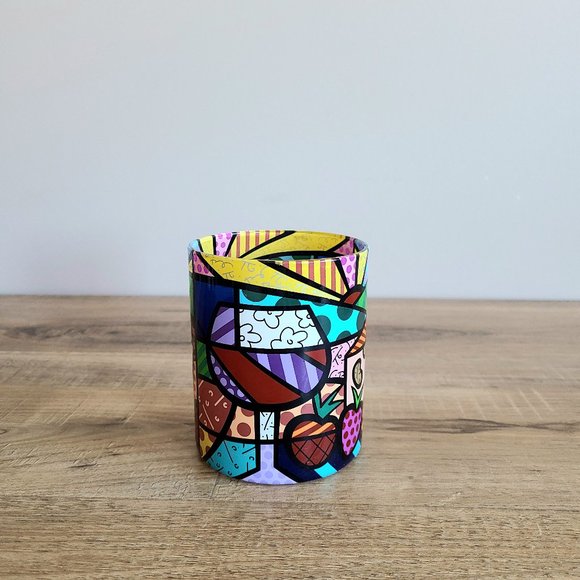 Romero Britto glass. - Picture 1 of 6